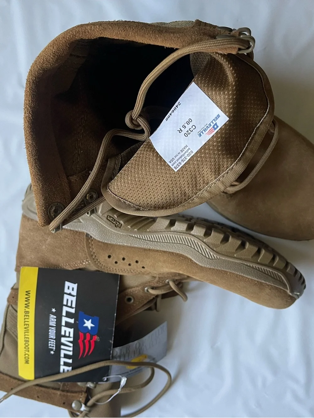 Belleville Men's Tactical Boots — Coyote Brown